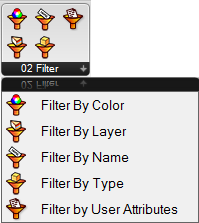 Bake geometry, annotations and blocks with user defined attributes and or Rhino attributes. Reference and filter all Rhino objects into GH.
