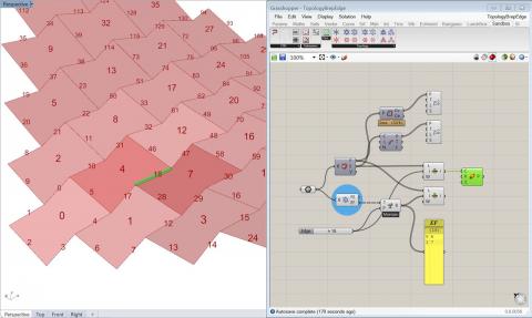 Sandbox Topology is a set of tools for Grasshopper 0.9 that facilitate the topological analysis and filtering of line, polyline, mesh and brep netwo
