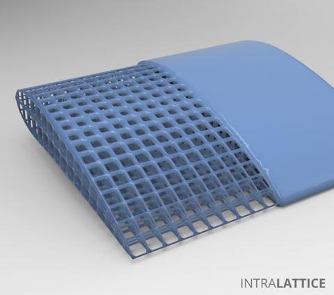 This is the beta release of Intralattice, a plug-in for Grasshopper used to generate solid lattice structures within a design space. It was
