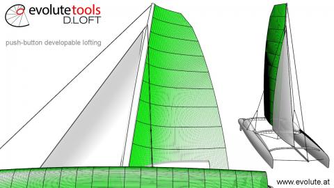 Push-button developable lofting for Rhino 5 and 6, check the video and give it a try yourself.
