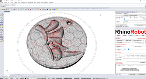 RhinoSlic3r is a Slic3r integration right into a Rhinoceros panel for G-code generation from Rhino object.
