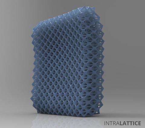 This is the beta release of Intralattice, a plug-in for Grasshopper used to generate solid lattice structures within a design space. It was
