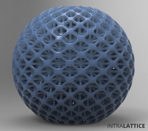 This is the beta release of Intralattice, a plug-in for Grasshopper used to generate solid lattice structures within a design space. It was
