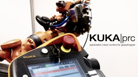 KUKA|prc enables you to program and simulate industrial robots directly out of a parametric modelling environment.
